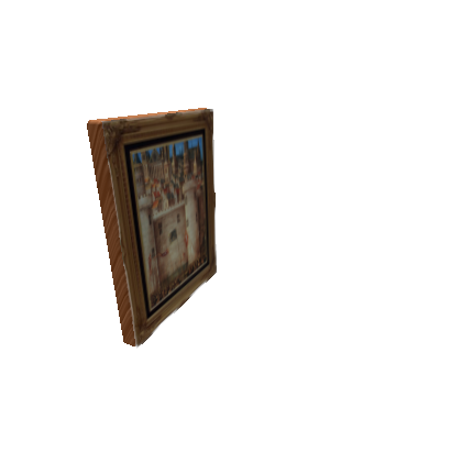 Battle at the Castle Painting